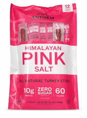Anthem Snacks front packaging showing 12-count box and protein benefits