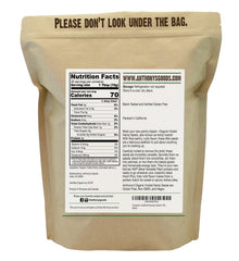 Anthony's close-up of hemp hearts texture highlighting creamy nutty profile