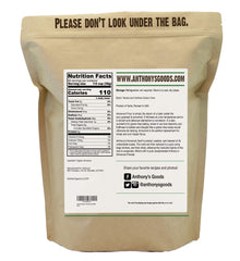 Anthony's arrowroot flour spoon close-up highlighting fine powder texture for smooth thickening