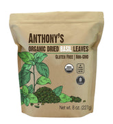 Anthony's front packaging showing 8 oz bag and organic benefits