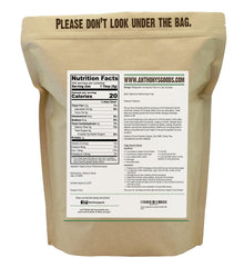 Close-up of Anthony's finely milled cocoa powder showing smooth texture for easy mixing