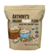 Anthony's front packaging 2 lb bag showing organic label and gluten-free benefit