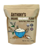 Anthony's front packaging showing organic seal and clear product weight benefit