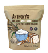 Anthony's front packaging showing 3 lb bag and label benefits
