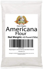 Antimo Caputo Americana front package showing bag and clear branding for home pizza success