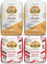 Antimo Caputo front packaging showing four flour bags and clear labeling for versatile baking