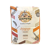 Antimo Caputo integrale front bag showing 11 lb Italian whole wheat flour, pantry-ready benefit