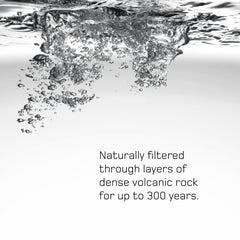 Antipodes water pouring into glass close-up emphasizing silky texture and palate-refreshing quality