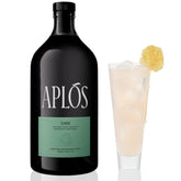 Aplós Ease front bottle showing full packaging and elegant design, suggests refined relaxation