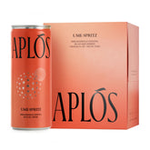 Aplós front can view showing label and low-calorie benefit