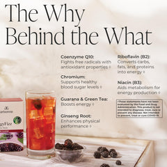 Arbonne close-up of single stick pack emphasizing convenience and portable dosing