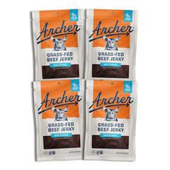 Archer Jerky front packaging showing original flavor and gluten-free badge for easy choice