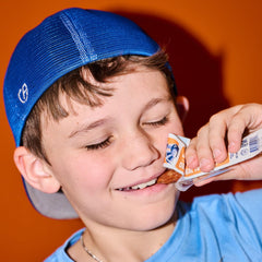 Archer Jerky turkey stick in lunchbox illustrating portable protein