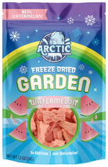 Arctic Farms bowl of freeze-dried watermelon ready to eat for convenient snacking