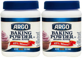 Argo front packaging showing twin 12 oz cans and clear branding for reliable baking