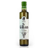 Ariston white balsamic front bottle showing elegant label and pour benefit