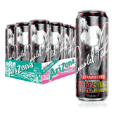 AriZona Arnold Palmer front can view showing label and vibrant strawberry appeal