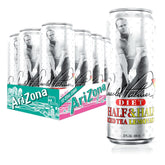 AriZona big can front view showing label and serving size benefit