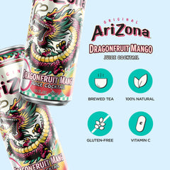 AriZona close-up of drink texture highlighting real juice and refreshing appeal