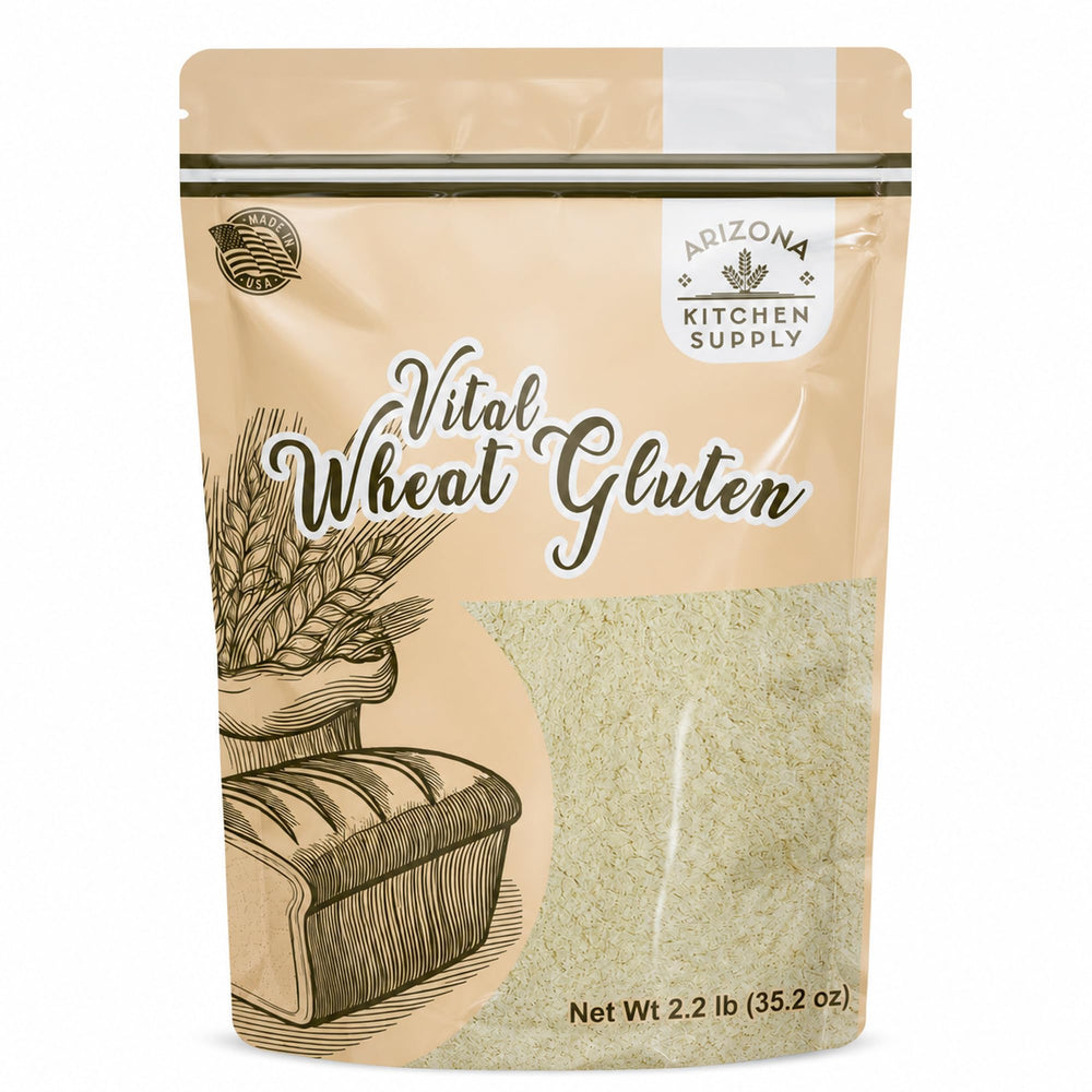 Arizona Kitchen Supply front pouch showing brand and resealable benefit