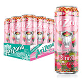 AriZona front can showing kiwi strawberry design and easy grab-and-go refreshment