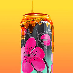 AriZona being poured into a glass showcasing color and refreshment benefit
