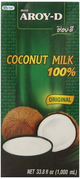 Aroy-D front packaging 33.8 oz showing carton and branding for fresh use