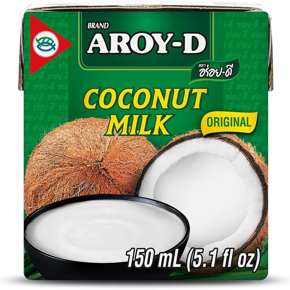 Aroy-D mini front packaging shows six cartons with clear branding and portion benefit