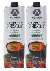 Arteoliva front packaging showing bottle and serve suggestion, convenient ready-to-serve