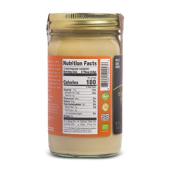 Artisana cashew butter creamy texture close-up showing smoothness and spreadability
