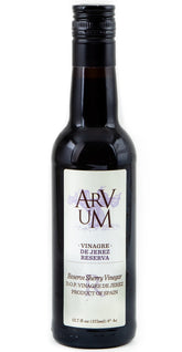 Arvum La Masia front bottle view showing elegant label and amber color for premium pantry appeal