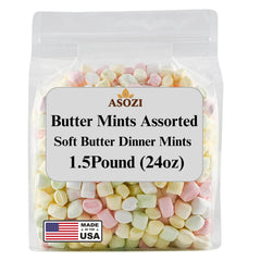 ASOZI front package view showing weight and pastel mints benefit visible labeling