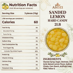 ASOZI close-up of sanded coating highlights tart-sweet texture