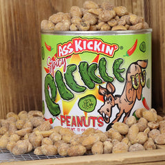 ASS KICKIN' peanuts in a bowl at a party highlighting shareable, conversation-starting snack