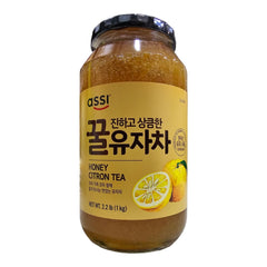 Assi citron tea jar front view showing label and 1kg size — shelf-stable convenience