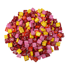 Assortit front packaging of 3 lb Starburst bag showing brand and product benefits