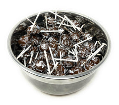 Assortit single wrapped lollipop highlighting easy portioning