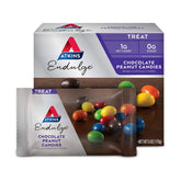Atkins front packaging showing product name and low-sugar benefit
