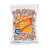 Atkinson's front bag of sugar free chick-o-stick nuggets showing branding and weight