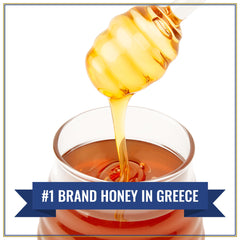 Attiki honey drizzled over feta cheese highlighting herbal flavor and pairing benefit