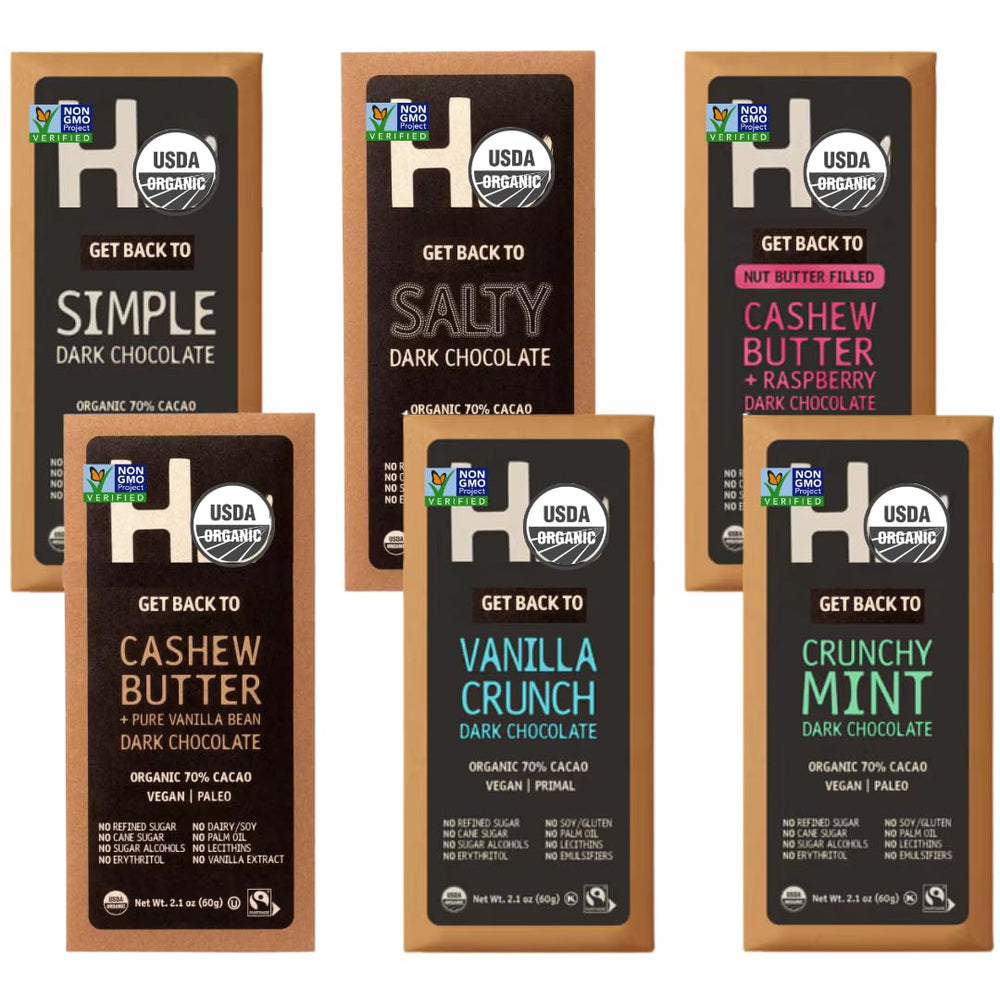 Avama front packaging showing six bars and clean-ingredient benefits