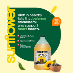 AVO label close-up highlighting non-GMO and high-oleic benefits for informed buyers