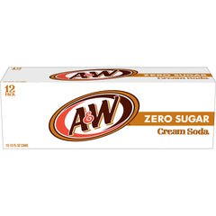 Ice-cold mug with A&W Cream Soda showing froth and chilled refreshment