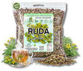 B-Experts front packaging showing 4 oz wildcrafted rue and clear labeling benefit freshness
