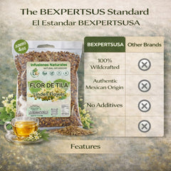 B-Experts brewed Tila tea in a cup conveying calming warmth