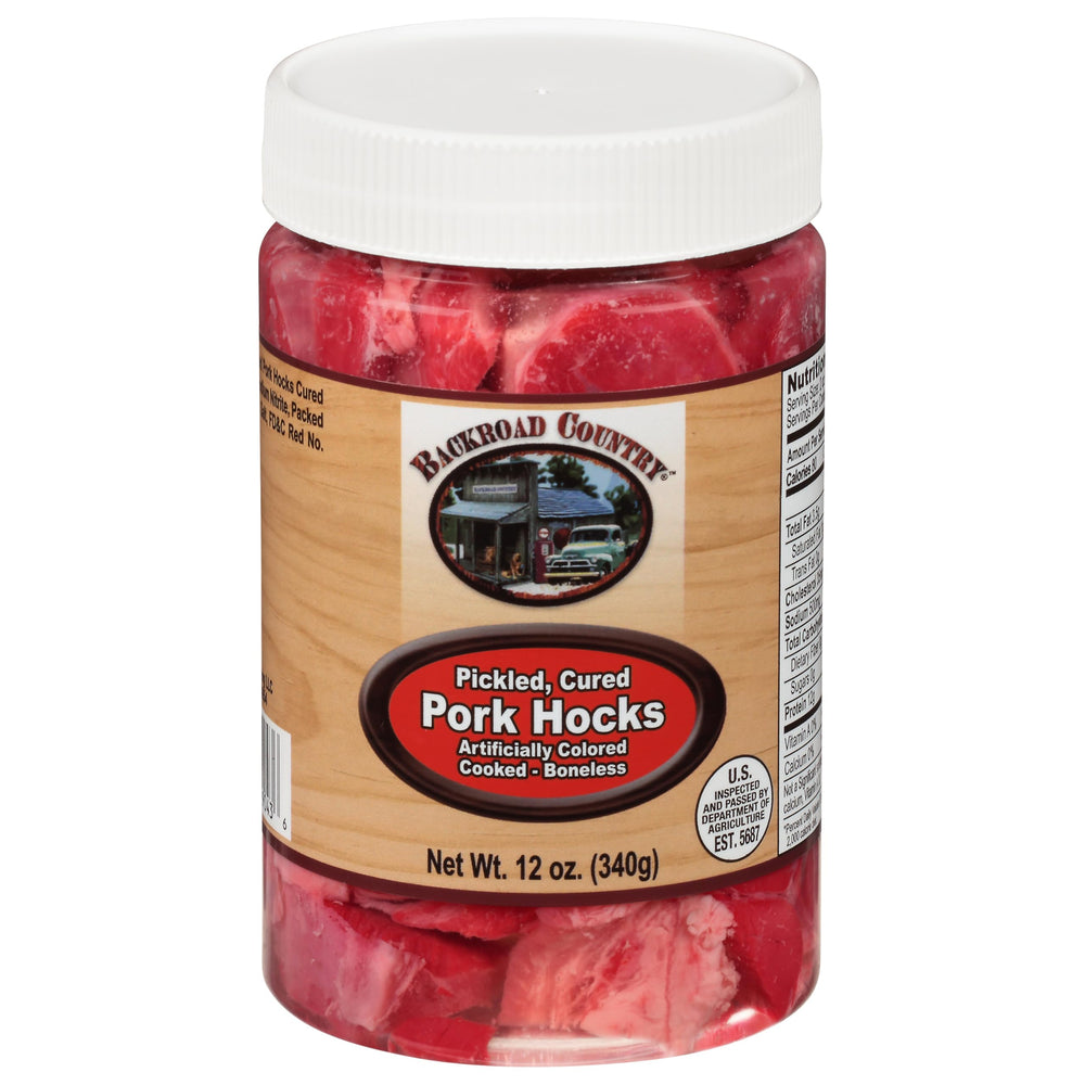 Backroad Country jar front view showing label and ready-to-eat benefit