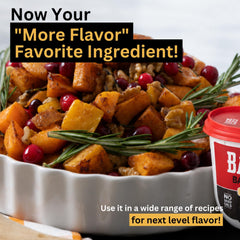 Bacon Up close texture of rendered fat showing smooth, clean filtration benefit