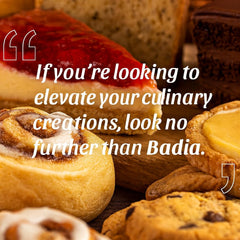 Badia crystallized ginger used in baking to add warm spice and sweet flavor