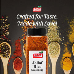 Badia close-up of seasoning texture highlighting rich tomato and spice aroma