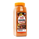 Badia front packaging showing label and 28 oz jar, adds convenience